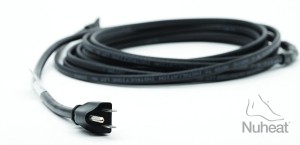 Read more about the article Introducing Nuheat plug-in 13mm self-regulating heating cable kits for roofs/pipes