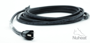 You are currently viewing Introducing Nuheat plug-in 13mm self-regulating heating cable kits for roofs/pipes